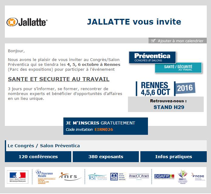 invitation preventica Jallatte 2016